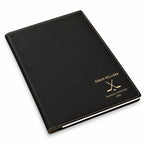 Hockey Coach's Personalized Black Leatherette Portfolio
