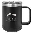 Wall Street Theme Personalized Insulated Polar Camel Coffee Mug