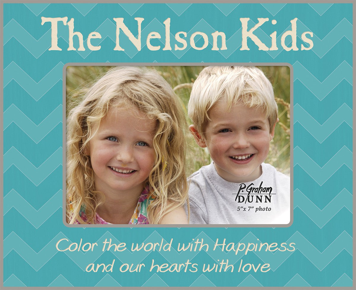 Color The World Personalized 5" x 7" Picture Frame