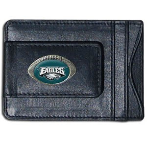 NFL Leather Wallet & Money Clip - Executive Gift Shoppe