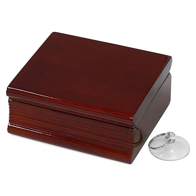 Book Of Life Personalized Rosewood Desk Clock - Executive Gift Shoppe