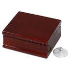Book Of Life Personalized Rosewood Desk Clock - Executive Gift Shoppe