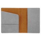 Personalized Gray Passport Holder
