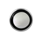 Onyx & Mother of Pearl Sterling Silver Tie Tack
