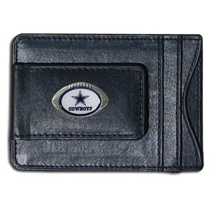NFL Leather Wallet & Money Clip - Executive Gift Shoppe