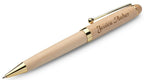 Personalized Maplewood Ballpoint Pen with Laser Engraving