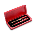 Last Name Monogram Elegance Collection Cherrywood Pen & Letter Opener Set
