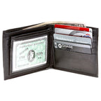 Men's Bifold Credit Card Wallet with Removable Credit Card/ID Sleeve