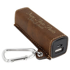 Personalized Dark Brown USB Cell Phone Charger