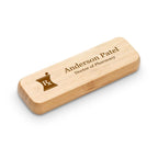 Pharmacist Theme Laser Engraved Bamboo Pen and Box Set