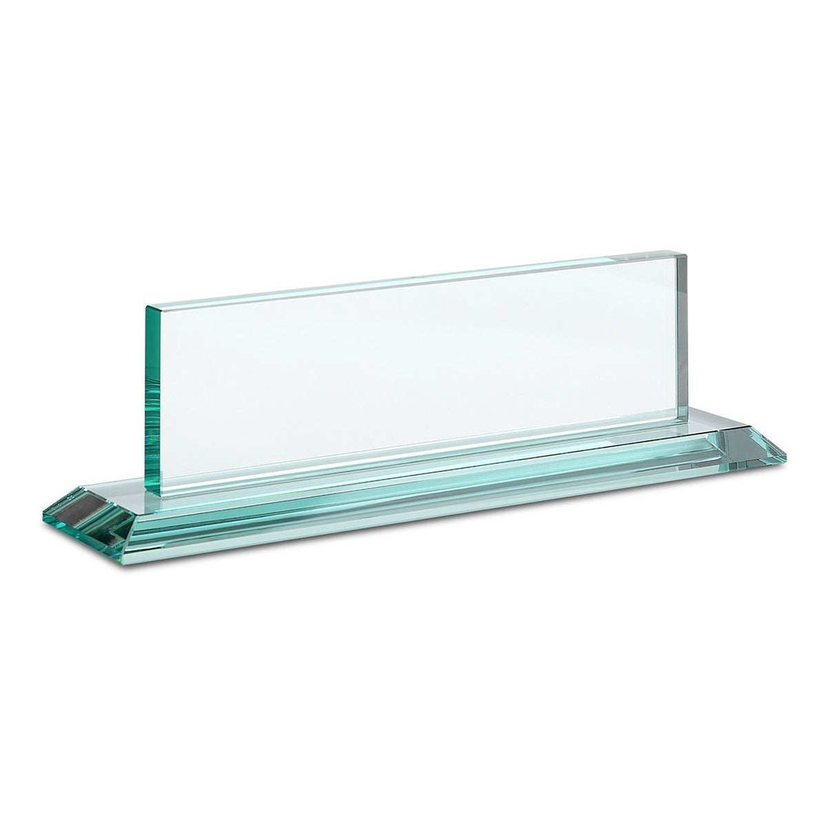 Distinguished Collection Personalized Crystal Desktop Name Plate