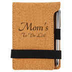 Personalized Cork Note Pad & Pen