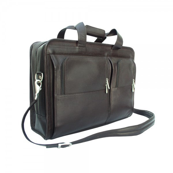 Professional Leather Computer Portfolio - Free Personalization