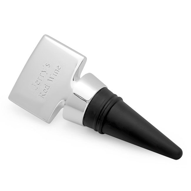 Pearl Silver Finish Wine Stopper