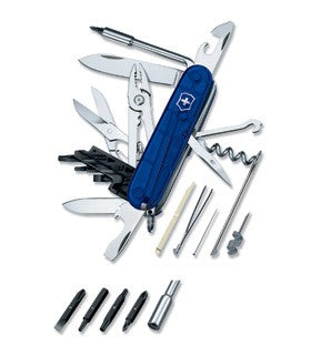 Cybertool 34 Ruby Swiss Army Knife