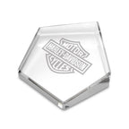 Laser Engraved Five Sided Paperweight & Desktop Award