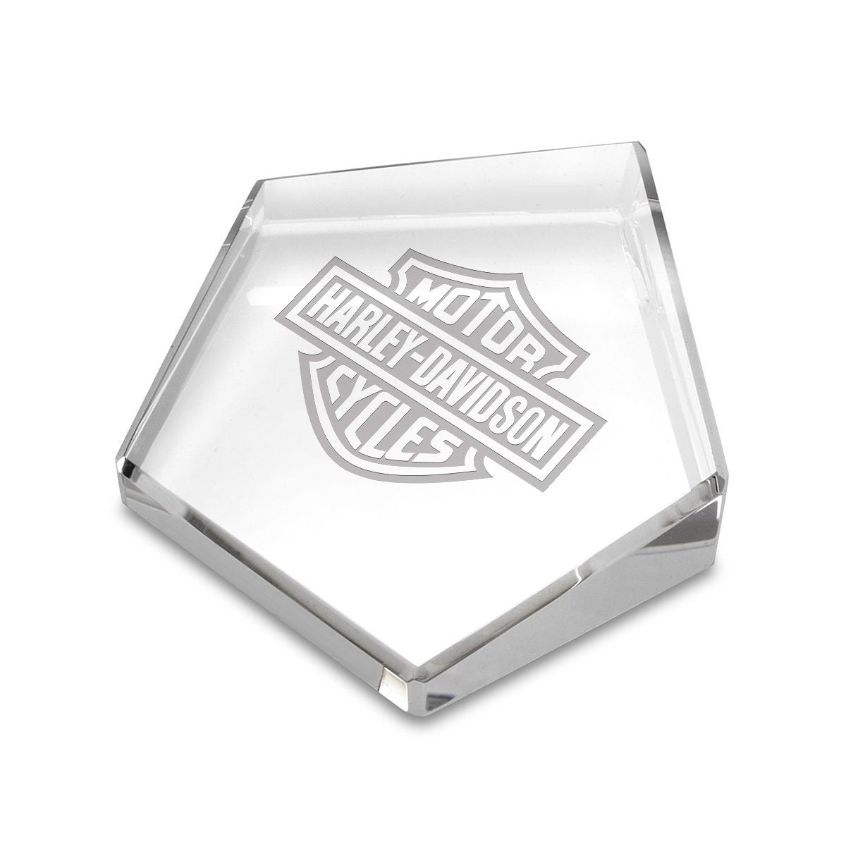 Laser Engraved Five Sided Paperweight & Desktop Award