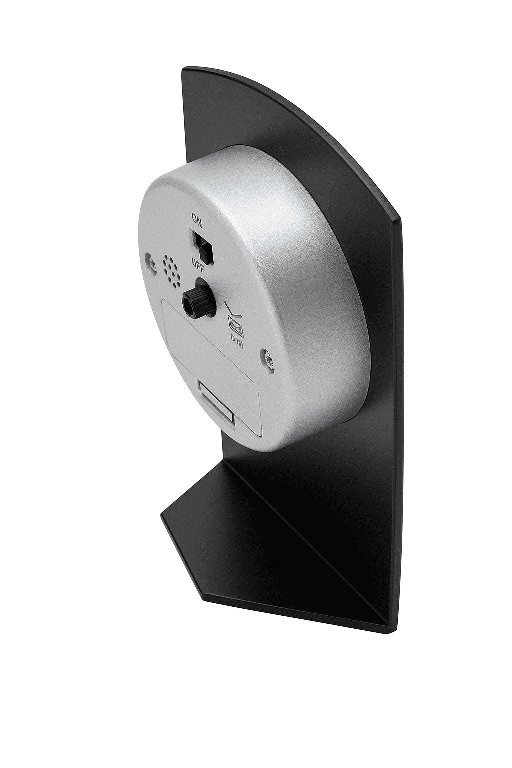 Black Glass Personalized Dome Desk Clock - Executive Gift Shoppe
