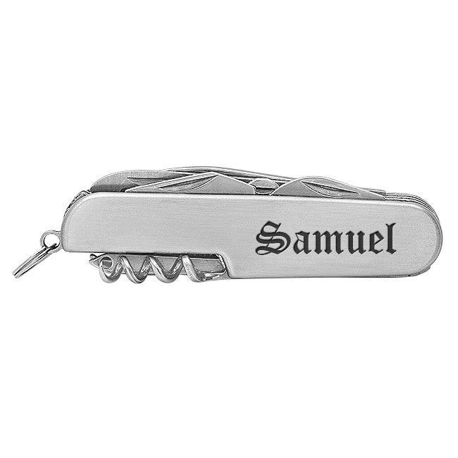 Personalized Steel Pocket Knife