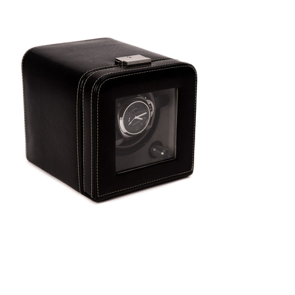 Black Leather Single Watch Winder