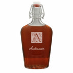 Monogram 17 Oz Vintage Glass Flask - Executive Gift Shoppe