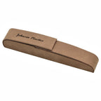 Personalized Leatherette Single Pen Case