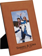 Personalized Rawhide 5" x 7" Picture Frame