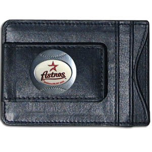 MLB Leather Wallet & Money Clip - Executive Gift Shoppe