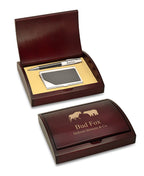 Wall Street Card Holder & Pen Set - Executive Gift Shoppe
