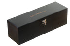 Personalized Black Wine Box - Executive Gift Shoppe