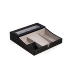 Leather Valet Box With Phone Tray