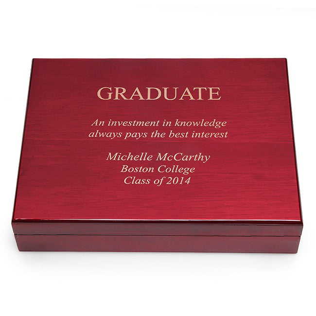 Graduate's Personalized Humidor