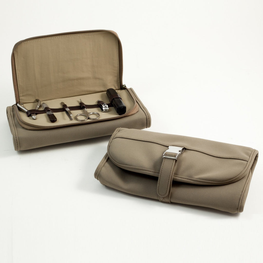 Hanging Toiletry Bag With Manicure Set