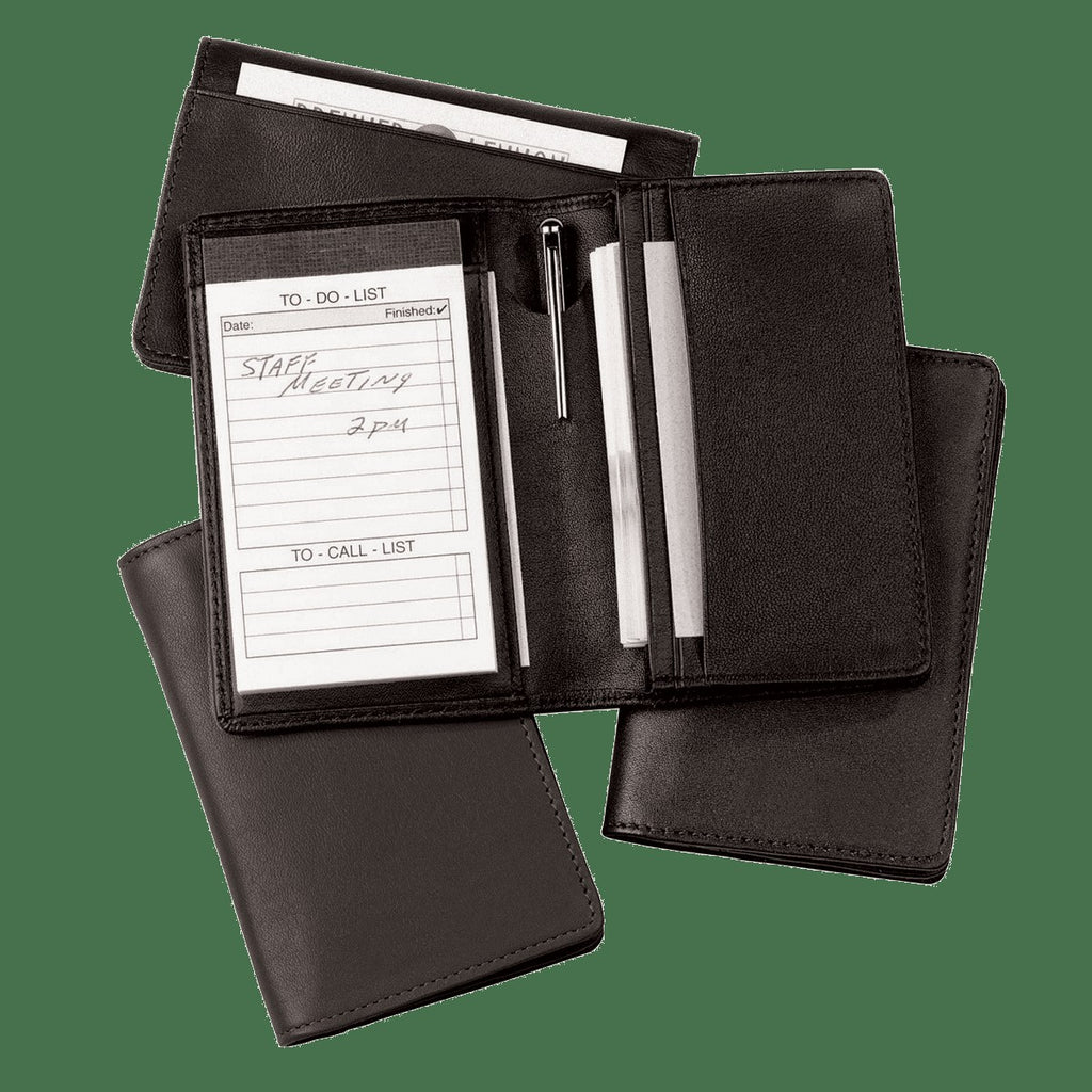 Deluxe Note Jotter & Organizer in Top Grain Napa Leather