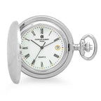 Engraved Quartz Charles Hubert Pocket Watch & Chain #3559 - Executive Gift Shoppe