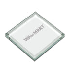 Jade Glass Square Paperweight with Free Laser Engraving