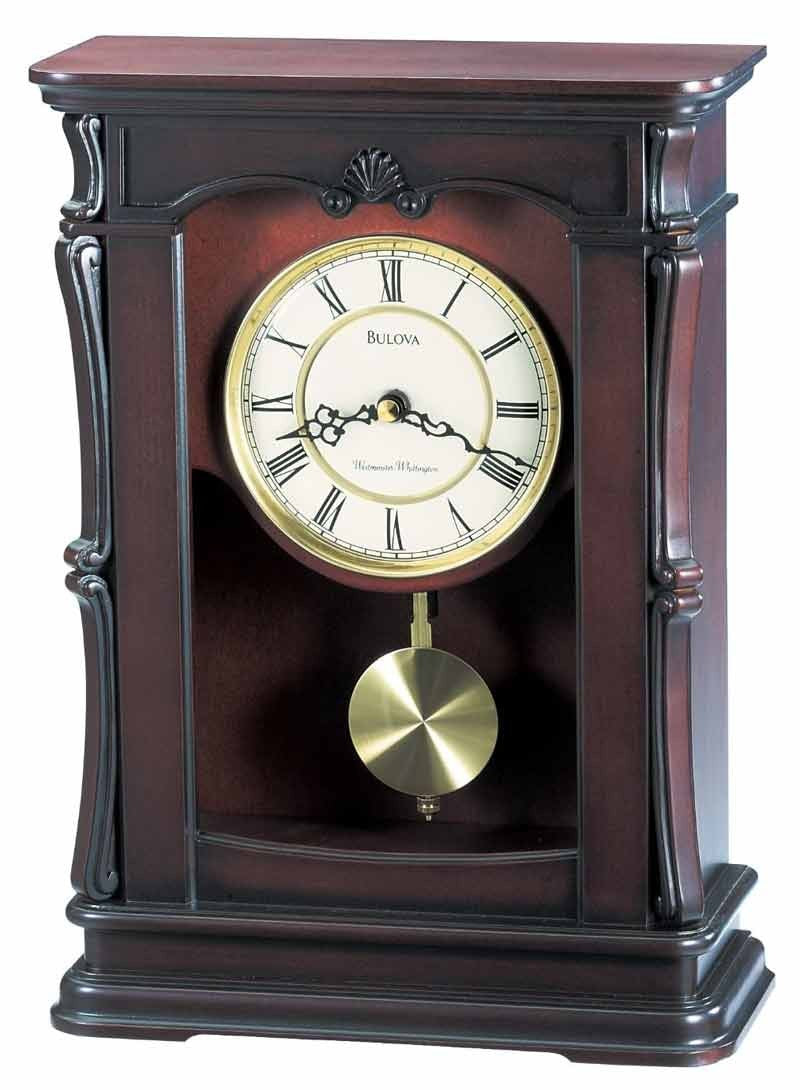 Abbeville Chiming Mantel Clock By Bulova