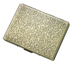 Floral Design Single Sided Cigarette Case for Kings and 100s