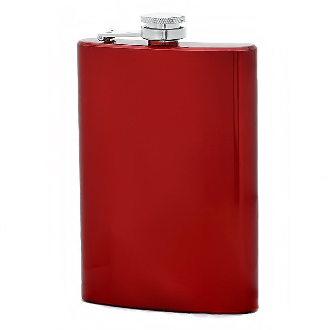 Personalized Red Flask - Executive Gift Shoppe
