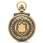 Antique Gold Mechanical Charles Hubert Pocket Watch & Chain 3868-G - Executive Gift Shoppe