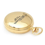 Dual Opening Gold Mechanical Pocket Watch & Chain - Executive Gift Shoppe