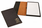 World's Best Mom Black Leatherette Portfolio & Pad Holder