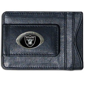 NFL Leather Wallet & Money Clip - Executive Gift Shoppe
