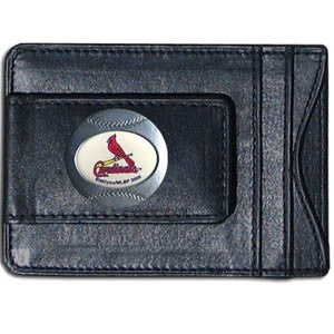 MLB Leather Wallet & Money Clip - Executive Gift Shoppe
