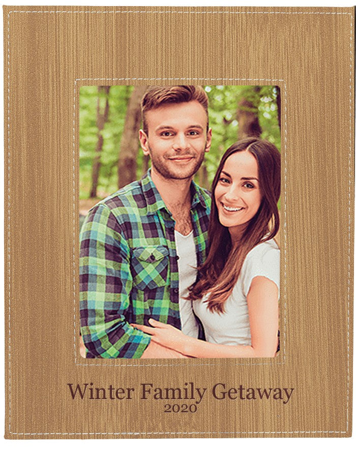 Personalized Bamboo Style 5" x 7" Picture Frame