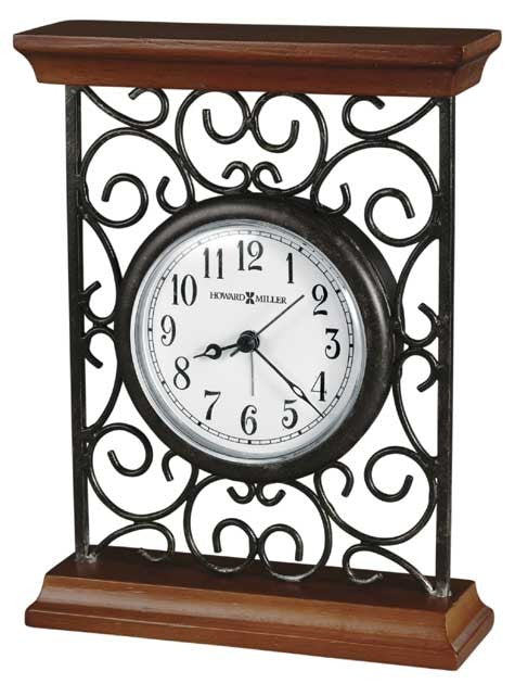 Mildred Metal Wire Carriage Clock by Howard Miller