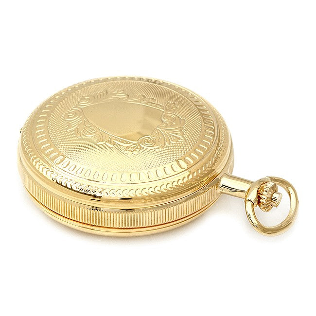 Personalized Mechanical Charles Hubert Pocket Watch & Chain #3556 - Executive Gift Shoppe