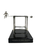 Thinking out of the box Desk Sculpture with Black Crystal Base