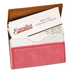 Personalized Pink Business Card Case