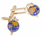 Spinning Globe Cufflinks